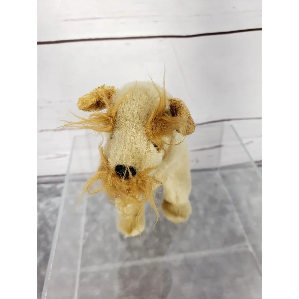 TY Beanie Baby Schnauzer Dog Schnitzel Dog‎ Retired 2002 Collectable NO TAGS